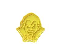 The Cookie Cutter Hub Emporte-pièce Halloween Dracula le vampire pour cupcakes, fondant, glaçage, pâte à modeler, décoration de gâteau