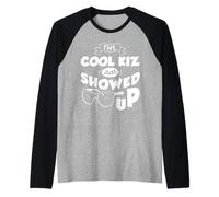 The Cool Kiz Just Showed Up Garçon Fille Maternelle Manche Raglan