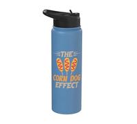 The Corn Dog Effet chien de maïs Stainless Steel Insulated Water Bottle