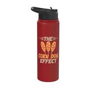 The Corn Dog Effet chien de maïs Stainless Steel Insulated Water Bottle