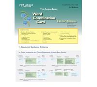 The Corpus-Based Word Combination Card: A Writer's Reference; Academic ESL/ELT