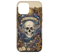 The Cosmic Sigil Celestial Skull and Galaxy Coque pour iPhone 12 Mini