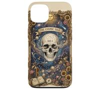 The Cosmic Sigil Celestial Skull and Galaxy Coque pour iPhone 13