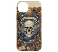 The Cosmic Sigil Celestial Skull and Galaxy Coque pour iPhone 14 Plus