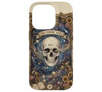 The Cosmic Sigil Celestial Skull and Galaxy Coque pour iPhone 14 Pro