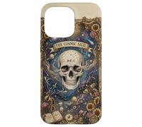 The Cosmic Sigil Celestial Skull and Galaxy Coque pour iPhone 14 Pro Max