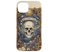 The Cosmic Sigil Celestial Skull and Galaxy Coque pour iPhone 15 Plus