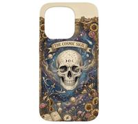 The Cosmic Sigil Celestial Skull and Galaxy Coque pour iPhone 15 Pro