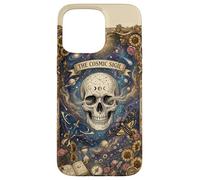 The Cosmic Sigil Celestial Skull and Galaxy Coque pour iPhone 15 Pro Max