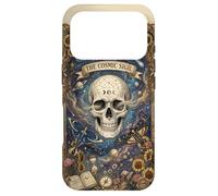 The Cosmic Sigil Celestial Skull and Galaxy Coque pour iPhone 17 Pro