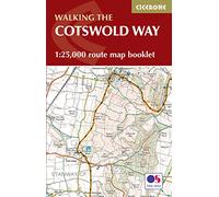 The Cotswold Way Map Booklet: 1:25,000 OS Route Mapping