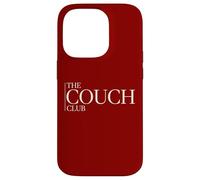 The Couch Club Homebody Canapé introverti Humour Relax Coque pour iPhone 14 Pro
