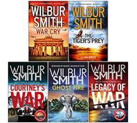 The Courtney Series Collection 5 Books Set By Wilbur Smith (Books 14 to 18) (War Cry, The Tiger’s Prey, Courtney's War, Ghost Fire, Legacy of War)