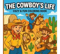 The Cowboy’s Life: Cozy & Fun Coloring Book: 45 Relaxing Western Scenes to Color for Stress Relief & Fun