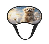 The Cozy Little Dog Masque pour les yeux ultime pour dormir, doux et confortable, masque relaxant sans pression nocturne.