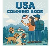 The Cozy USA Coloring Book: 55 Mindful and Serene Scenes of American Landmarks, Family Traditions, and Freedom - A Relaxing Coloring Experience for Adults, Teens, and Kids