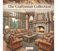 The Craftsman Collection Warm Wood Interiors, Built-Ins & Timeless Architectural Charm Featuring Cozy Fireplaces, Handcrafted Details, and Relaxing ... Classic American Design and Cozy Lodge Living