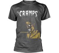 The Cramps 'Bad Music for Bad People' T Shirt Ultrakult Clothing Manches Courtes(XX-Large)