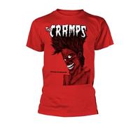 The Cramps - T-shirt BAD MUSIC FOR BAD PEOPLE - Adulte (XL) (Rouge)