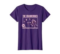 The Cranberries Live in '95 Concert Tour Vintage Band T-Shirt, Femme, Violet, M