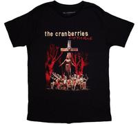 The Cranberries - T-shirt "Zombie Gold" pour homme/femme unie RO13038 (S) (Noir)