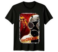 The Crazies (1973) Movie Poster Inspired T-Shirt Retro 70s Tee Unisex Black S