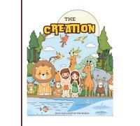 The Creation Book: A fun, kid-friendly 8.5×11.5 Bible storybook with 41 pages with simple NIV verses, colorful pages, and reflection questions. Helps ... days of Creation in an easy, interactive way.