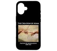 The Creation of Adam Novelty Graphic Tees & Cool Art Designs Coque pour iPhone 16