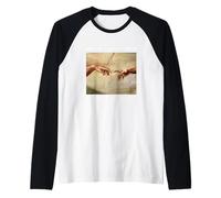 The Creation of Adam Novelty Graphic Tees & Cool Art Designs Manche Raglan