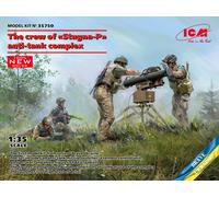 The Crew Of Stugna-P Antichar Complex (100% New Moules ) 1:3 5 Plastic Model Kit