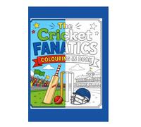 The Cricket Fanatic's Colouring In Book