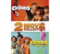 The Croods 1 & 2 Boxset (Includes Limited Edition Colour-In Sloth Mask) [DVD] [2021] [Édition limitée.]