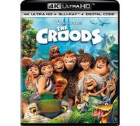 The Croods [Ultra Hd] With Blu-Ray, 4k Mastering, Digital Copy, 2 Pack