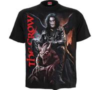 The Crow - Gargouille - T-shirt imprimé sur le devant noir, Noir , L