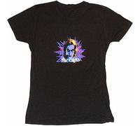 The Crow Head Shot Brandon Lee Juniors Black T Shirt Movie Black 3XL