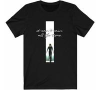 The Crow It Can’T Rain All The Time Movie Action 1994 Poster Tee Unisex 100% Cotton Short-Sleeve T-Shirts Black M
