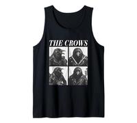 The Crows Rockers Funny Animals Rock Music Emo Punk Band Débardeur