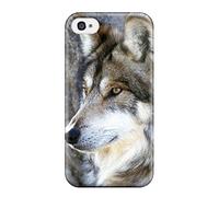 Perfect Wolf Case Cover Skin pour iPhone 4/4S Étui de téléphone