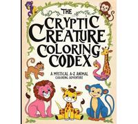 The Cryptic Creature Coloring Codex: A Mysterious Journey Through Mythical Beasts and Magical Realms