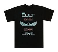 The Cult Music Love Album English Rock T Shirt Black M