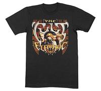 The Cult T Shirt Electric Summer 87 Band Logo Nouveau Officiel Homme Noir Size XL