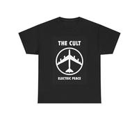 The Cult T-Shirt Vintage Retro Rock Art Nation Unisex Heavy Cotton Tee