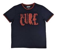 The Cure Band Logo Ringer T Shirt Size L