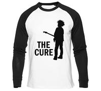 The Cure Boys Don’t Cry T-Shirt de Baseball Unisexe Hommes Femmes Manche Longue Blanc T-Shirt Unisex Men Women Tee XL
