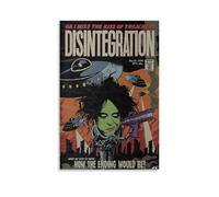 The Cure Disintegration Poster d'art anti-éclaboussures pour salon et chambre à coucher Peintures à suspendre Convient pour plusieurs scénarios Pas besoin de perforation Facile à installer Convient