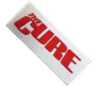 The Cure - Patch à repasser (Taille unique) (Blanc/Rouge)
