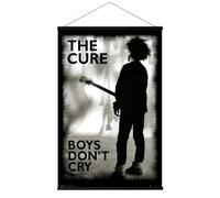 The Cure - Poster (Boys Don't Cry - Black & White) (dimensions : 61 cm x 91,5 cm) (poster et barres magnétiques)
