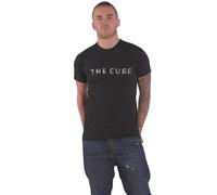 The Cure T Shirt Hi-Build Circle Band Logo Nouveau Officiel Unisex Noir Size S