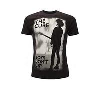 The Cure T-shirt original pour adulte et garçon - Noir - Large