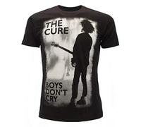 The Cure T-shirt Originale Officielle Maillot pour Groupe Post-Punk Adulte et Adolescent, Noir , M